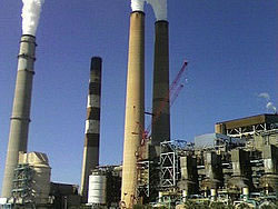 coal burning plant