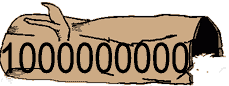 log(1,000,000,000)=9