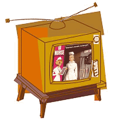 television with scale