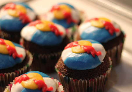 Red Bull cupcakes