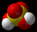 sulfuric acid chemical structure