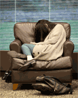 sleeping student