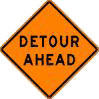 detour sign