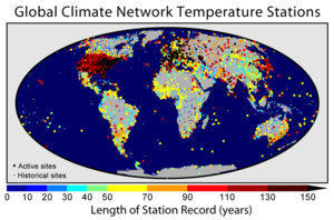 Global Climate Network Temperature Stations 
