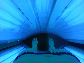 tanning bed