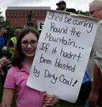 coal protester