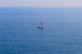 sailboat in water