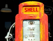 antique gas pump