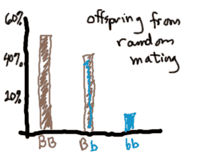 histogram of data