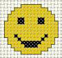 cross-stitch smiley